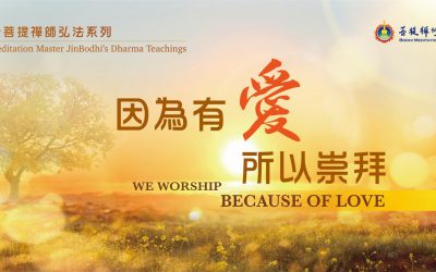 「金菩提」宗師 -《因为有爱 所以崇拜》網友分享心得